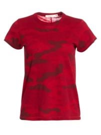 Rag  amp  Bone - Cotton Camo Tee at Saks Fifth Avenue